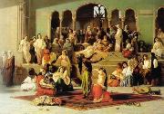 Arab or Arabic people and life. Orientalism oil paintings  259
